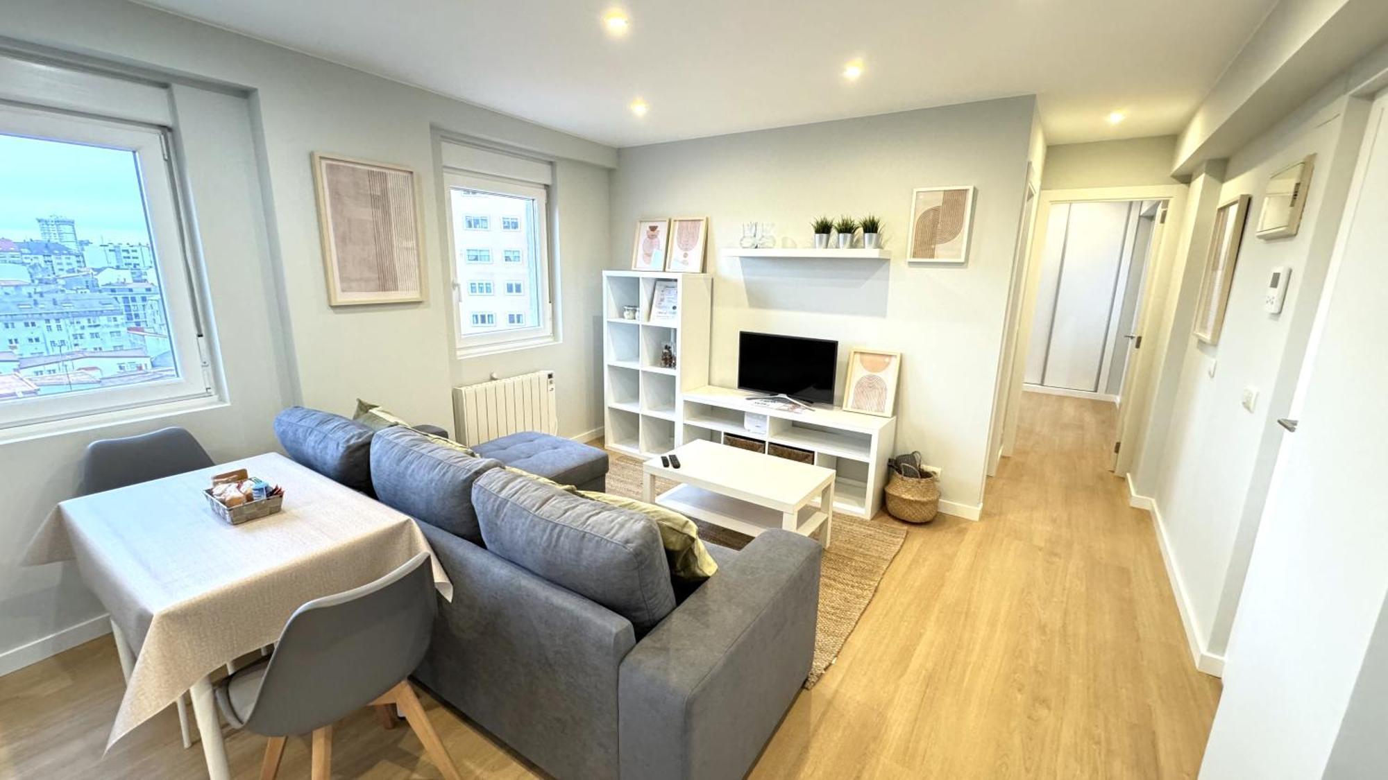 א-קורוניה Acogedor Apartamento En Ronda Outeiro 210 מראה חיצוני תמונה